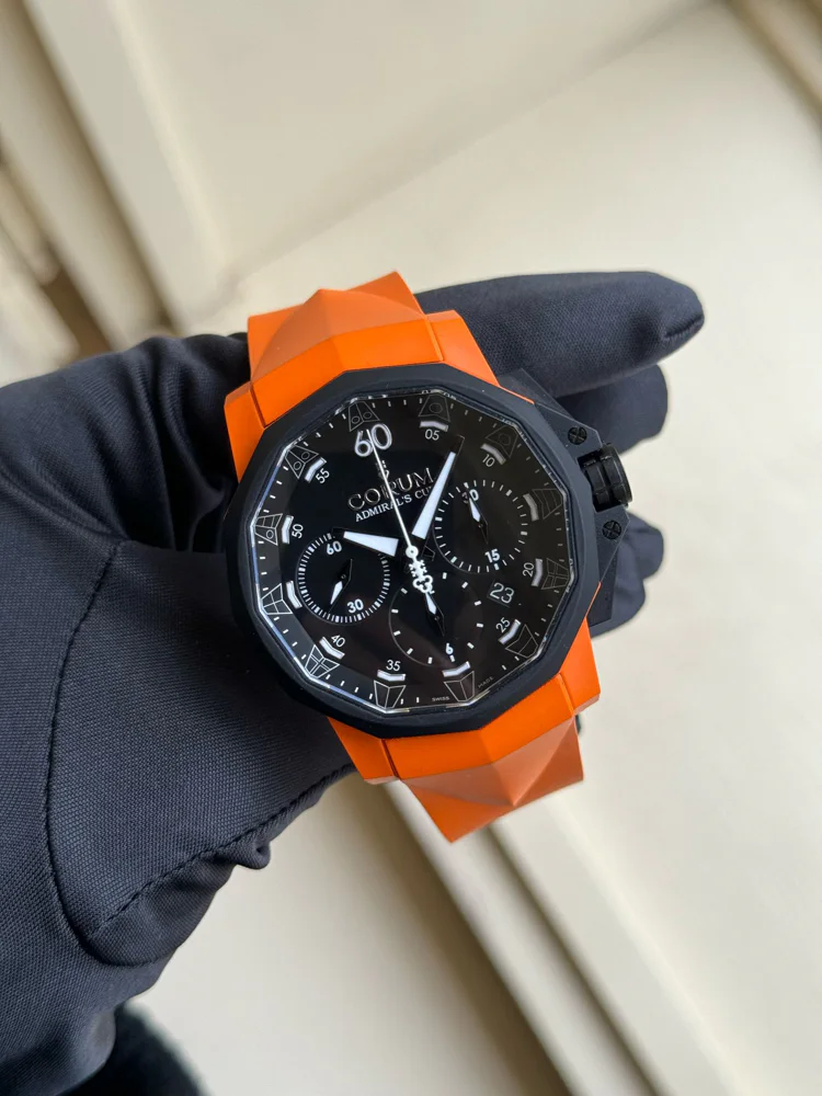 Corum Admiral's Cup Challenger box and papers